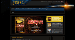 Desktop Screenshot of cinergie-productions.fr